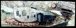 Train and Clock